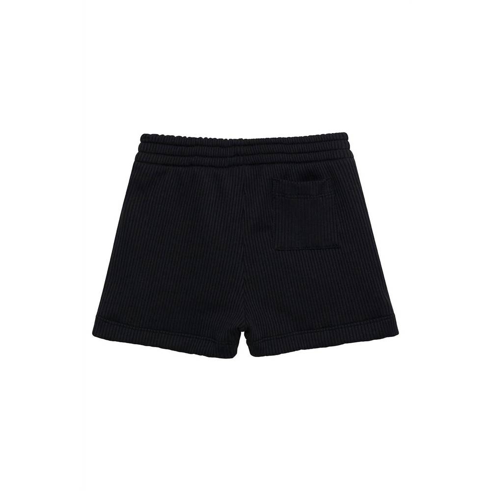 NEW MONTCE kid's mini swim trunk in black rib